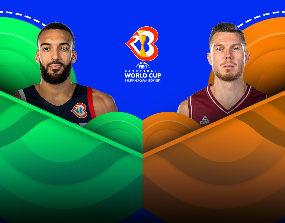 Match #24 of fiba basketball world cup 2023 banner