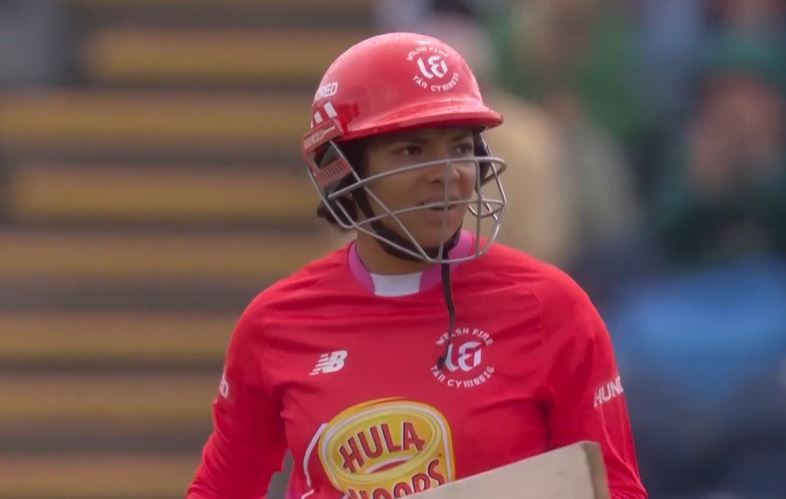 Sophia Dunkley's 50 gives brisk start to Welsh Fire
