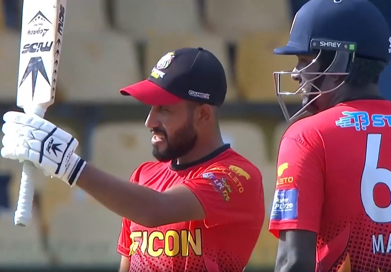 81 off 50! Haris smashes Jaffna's bowlers