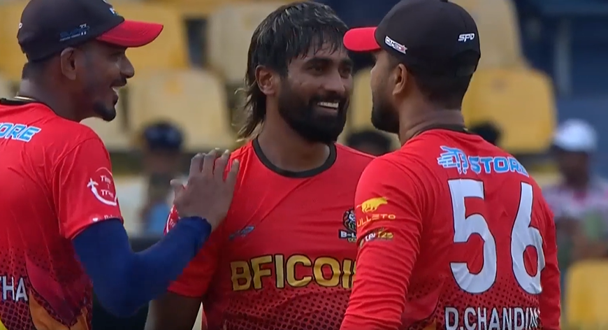 Kandy fight hard to edge past Jaffna by 8 runs