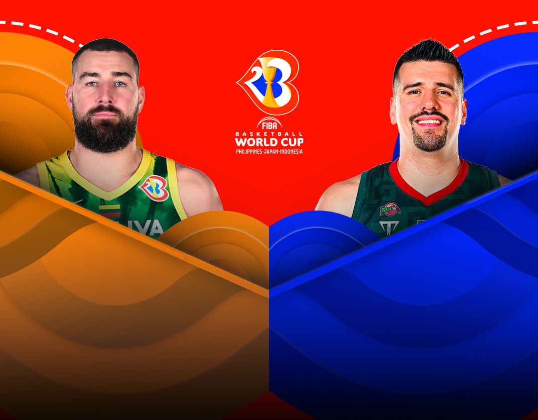 Match #23 of fiba basketball world cup 2023 banner