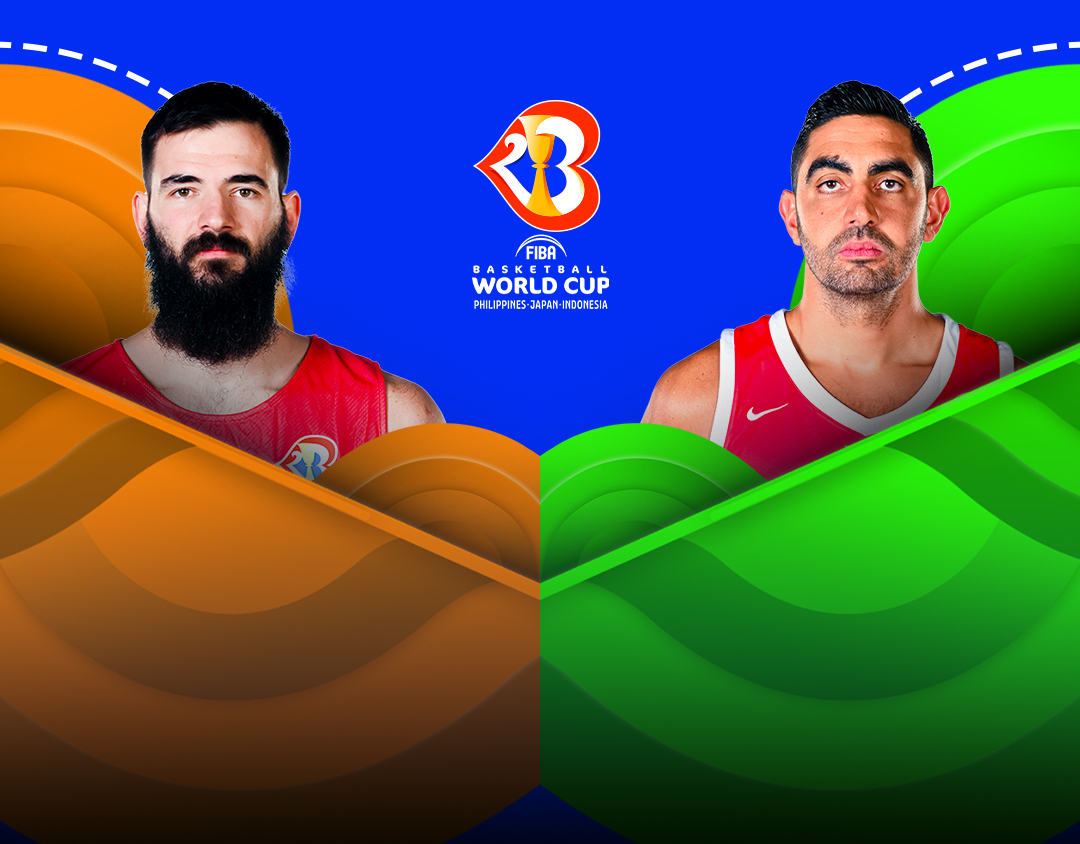 Match #19 of fiba basketball world cup 2023 banner