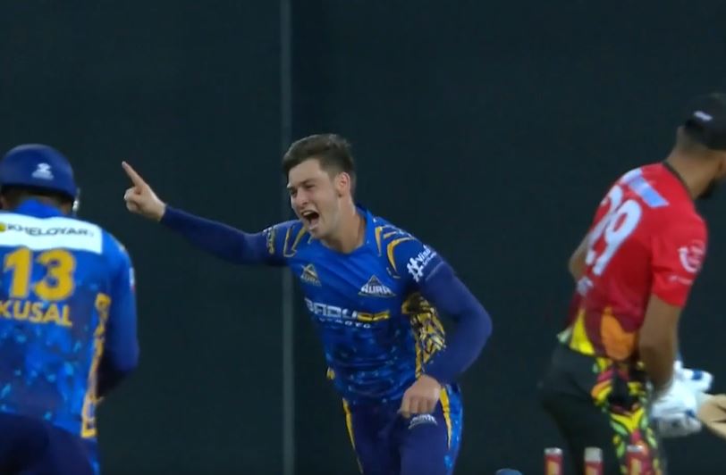 3 for 27! Noor Ahmad rips through Kandy's lineup