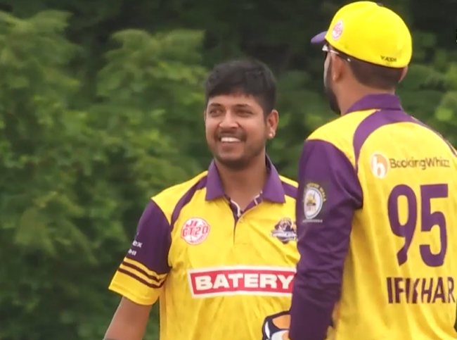 Sandeep Lamichhane spins his web with a 3-fer