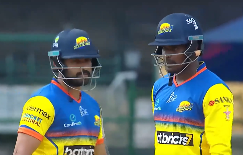 66444! Karthik S U smashes Tanish Mahesh all over the park