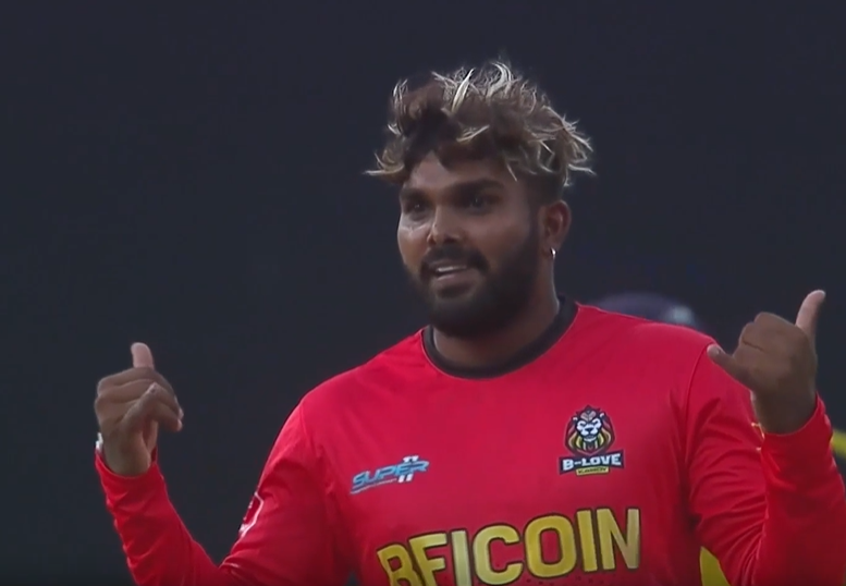 Hasaranga derails Galle with a 4-fer
