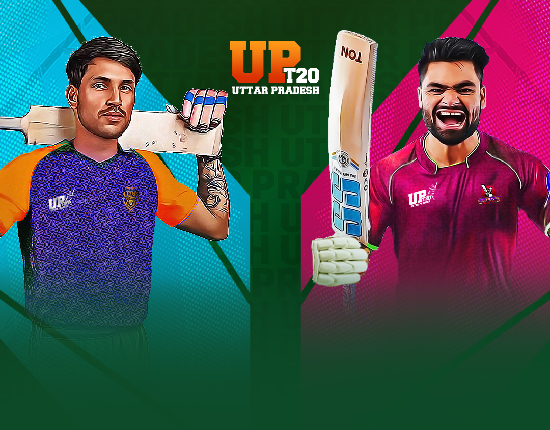 Match 23 of jio uttar pradesh t20: gorakhpur lions vs meerut mavericks banner