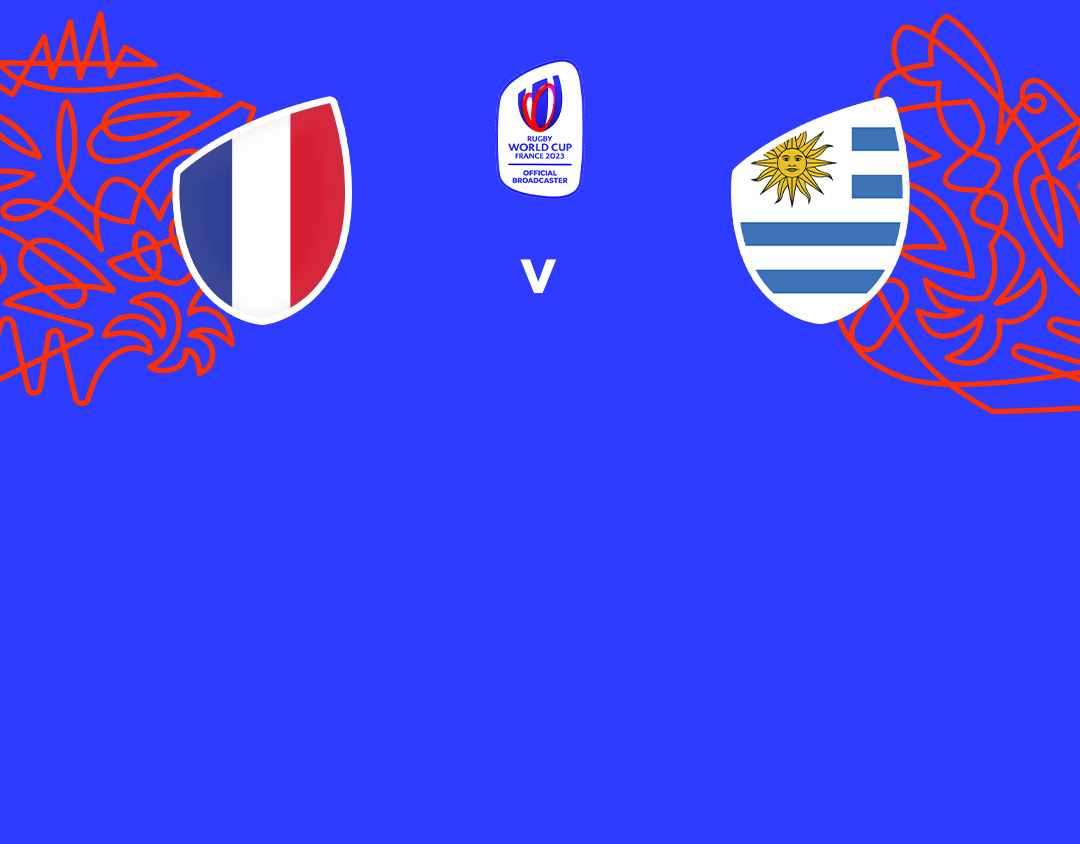 Match #9 of rugby world cup 2023 banner