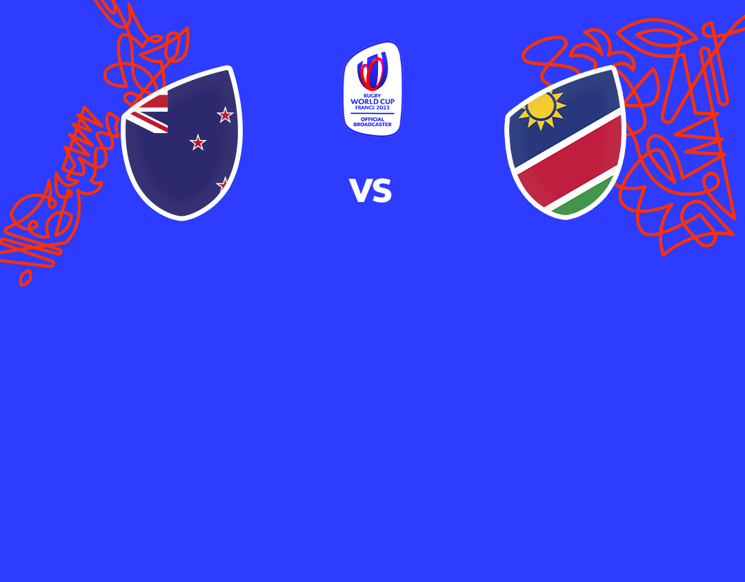 Match #10 of rugby world cup 2023 banner