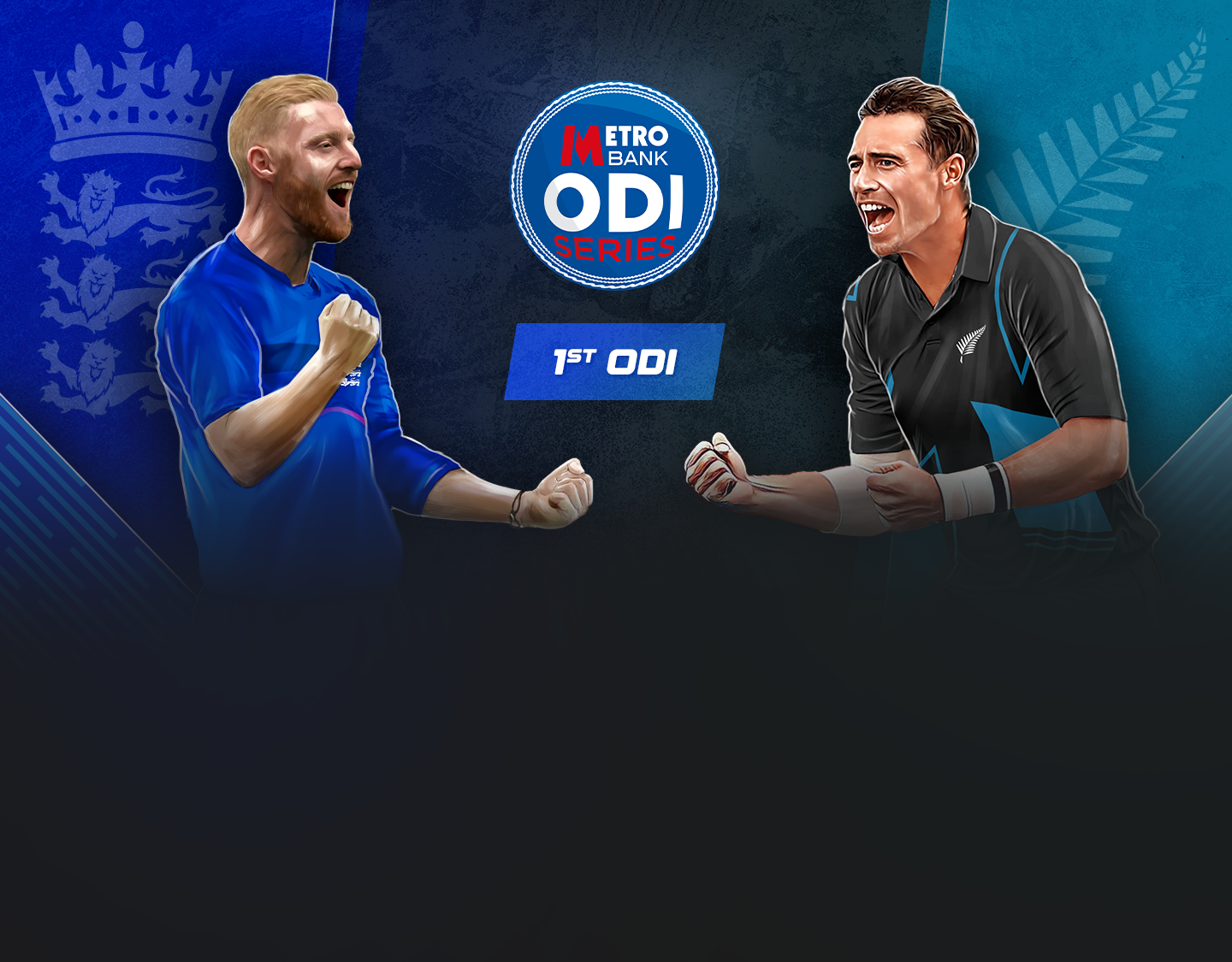 1st odi of new zealand tour of england, 2023: england vs new zealand banner