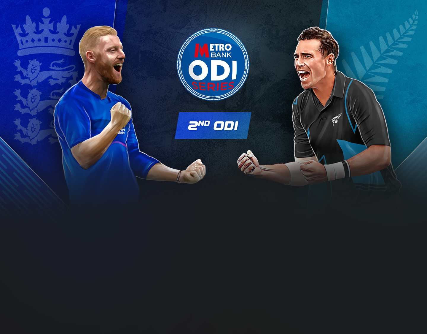 2nd odi of new zealand tour of england, 2023: england vs new zealand banner
