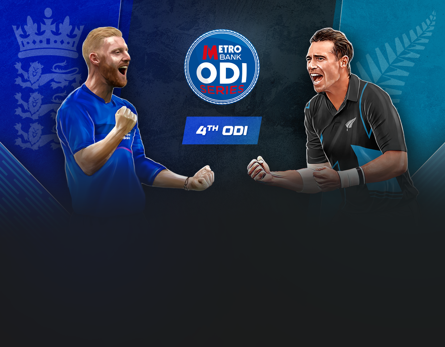 4th odi of new zealand tour of england, 2023: england vs new zealand banner