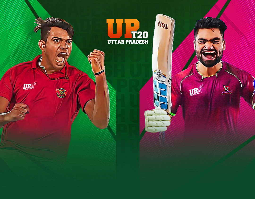 Match 18 of jio uttar pradesh t20: kanpur superstars vs meerut mavericks banner