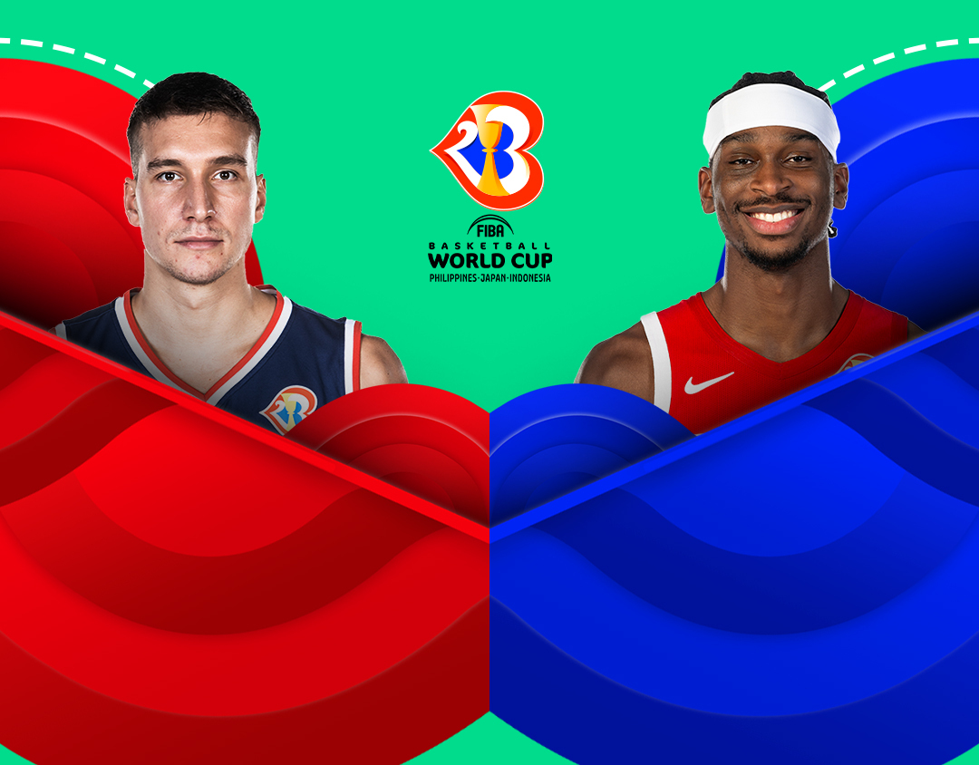 Semi-final of fiba basketball world cup 2023 banner