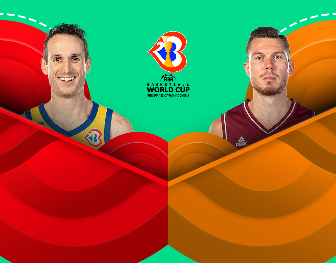 Match #76 of fiba basketball world cup 2023 banner