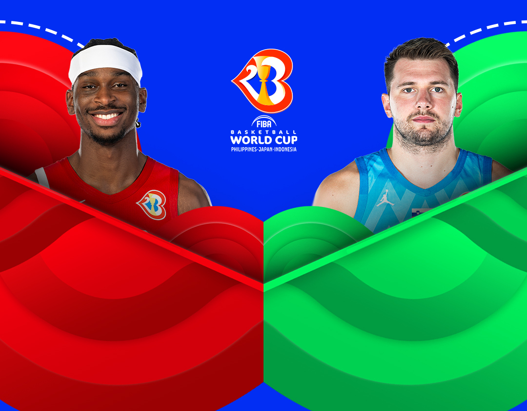 Match #84 of fiba basketball world cup 2023 banner