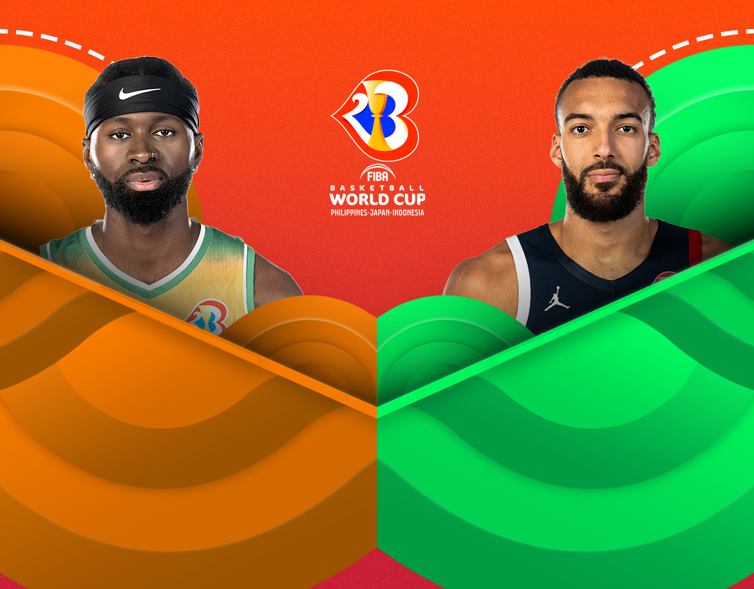 Match #68 of fiba basketball world cup 2023 banner
