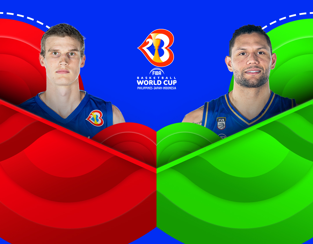 Match #65 of fiba basketball world cup 2023 banner