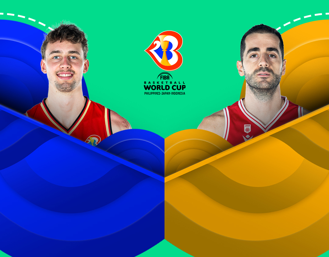 Match #58 of fiba basketball world cup 2023 banner