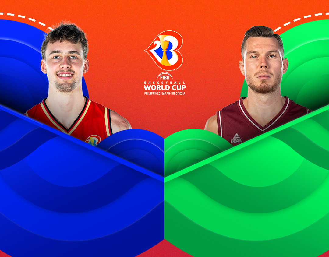 Match #83 of fiba basketball world cup 2023 banner