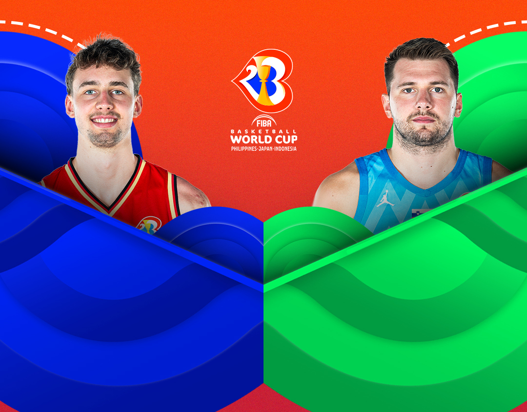 Match #77 of fiba basketball world cup 2023 banner