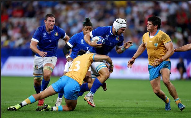 Brilliant Italy triumph over Uruguay by 21 points