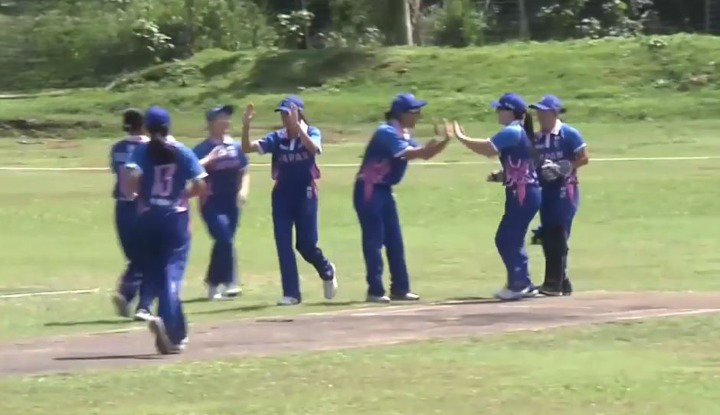 Spirited Japan-W beat Cook Islands-W by 30 runs