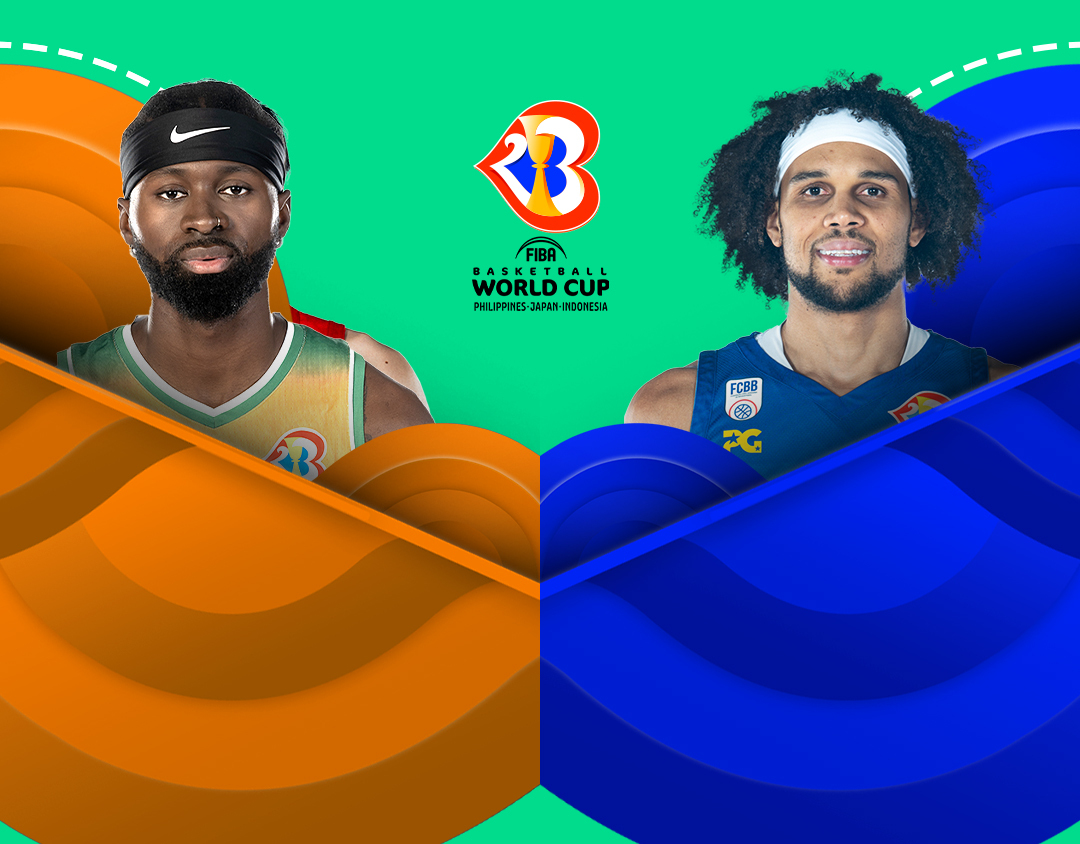 Match #69 of fiba basketball world cup 2023 banner