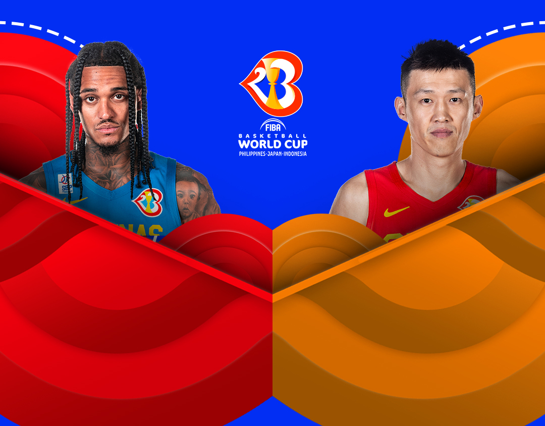 Match #70 of fiba basketball world cup 2023 banner