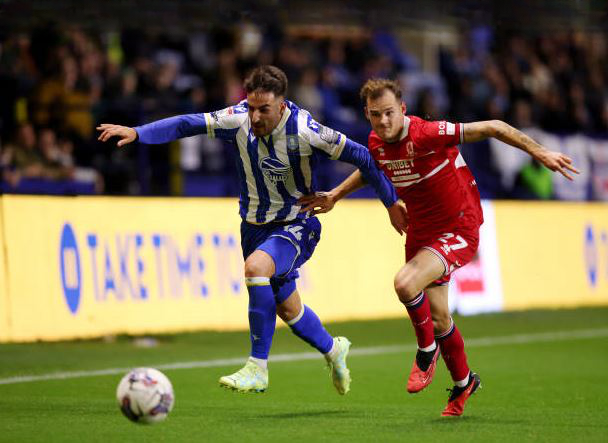 1-1! Sheffield Wednesday and Middlesbrough's contest ends in a tie