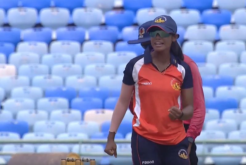 3 for 24! Kumari Shibi sizzles with disciplined spell
