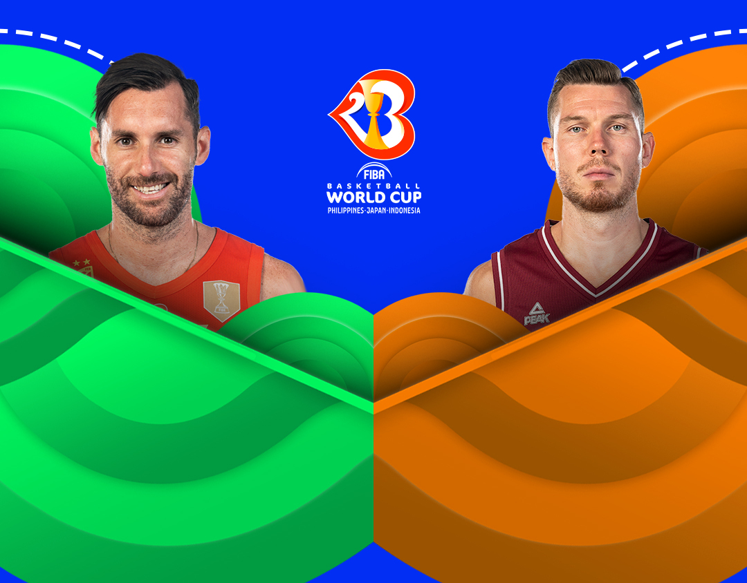 Match #60 of fiba basketball world cup 2023 banner
