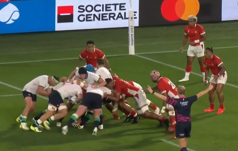 Inexorable Ireland upset Tonga 59-16
