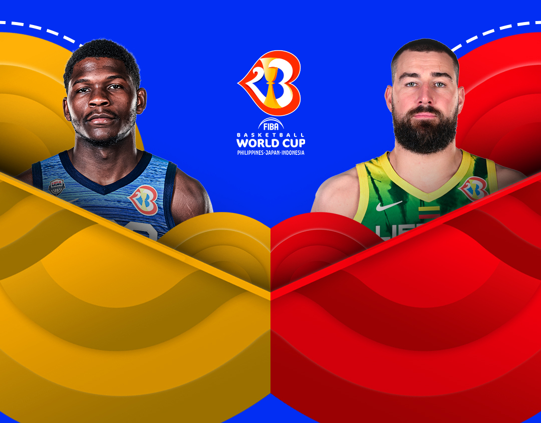Match #79 of fiba basketball world cup 2023 banner