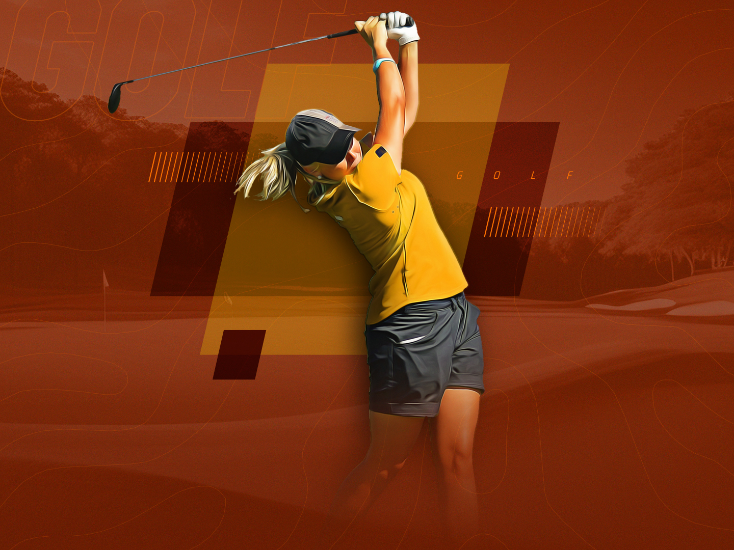 Match #1 of lpga tour banner