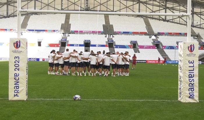 England train on eve of their Rugby WC opener