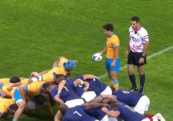 27-12! France outmuscle Uruguay