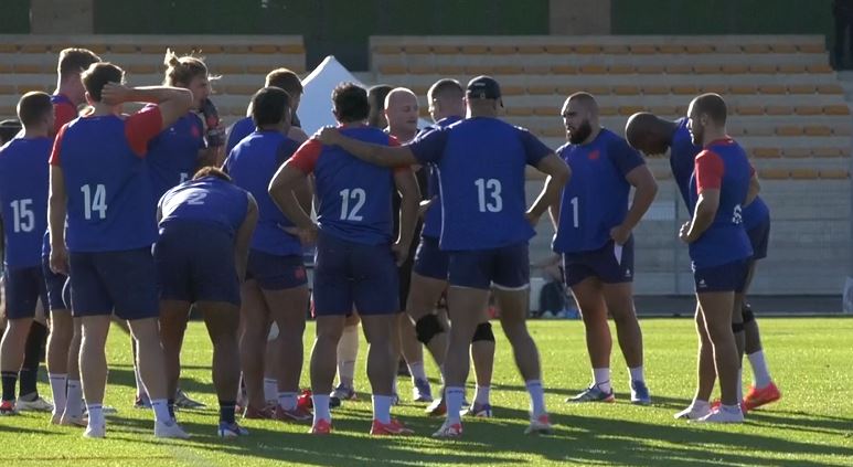France continue preparations ahead of Italy test