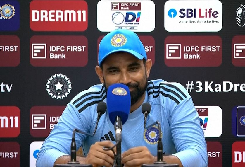 I try to keep it simple: Shami after 5 wicket haul