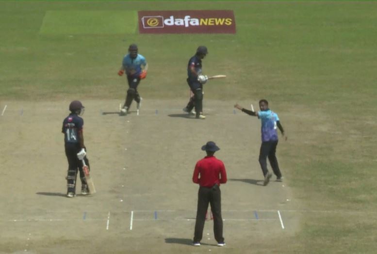 Pushparaj Sharma spins his web with a 3-fer