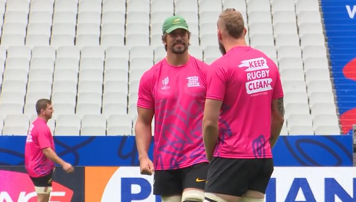 Defending champions South Africa prepare for Ireland game