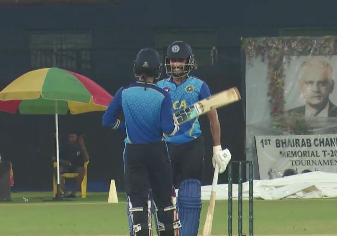 Mohammed Azharuddeen's sturdy knock of 57*