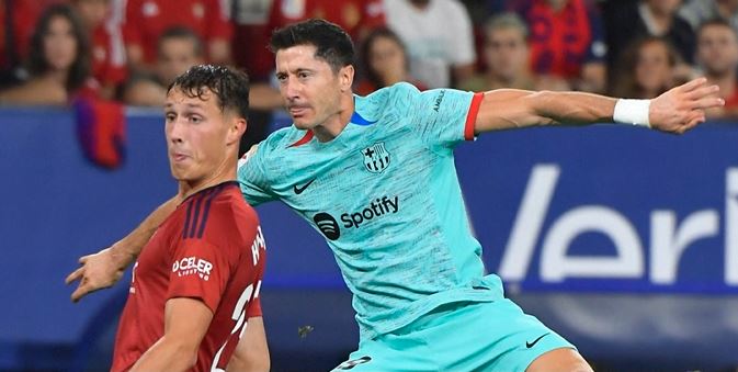 We're too demanding of Lewandowski: Xavi after win at Osasuna