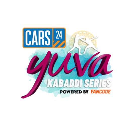 Cars24 yuva kabaddi series monsoon edition, 2023 logo