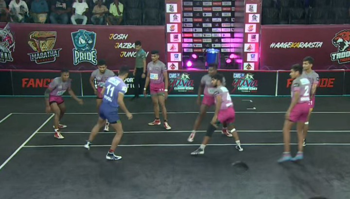 Buoyant Aravalli Arrows floor Kaziranga Rhinos by 16 points