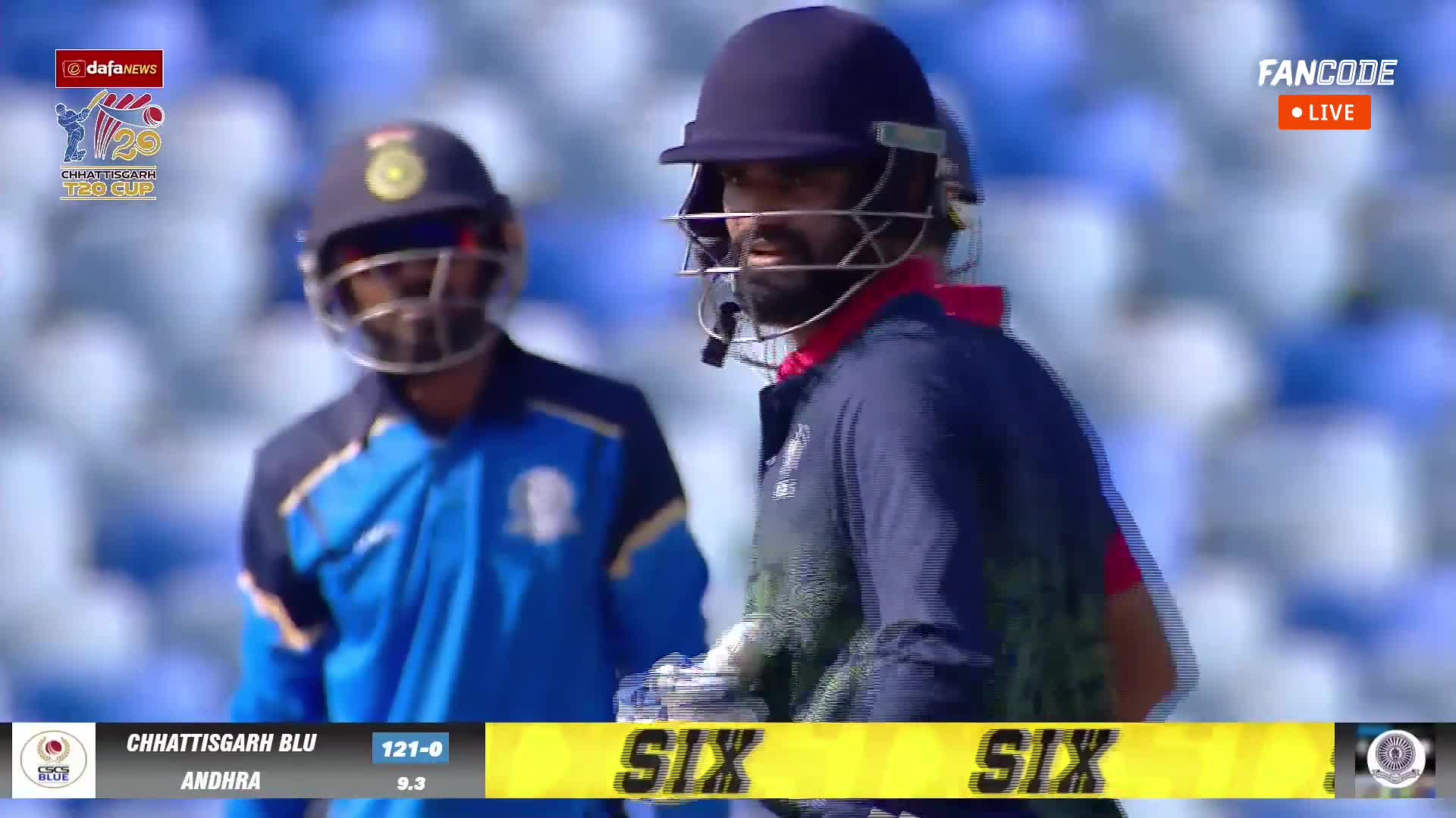 Six! No Stopping For Khare Today, Uses His Full Power To Send The Ball Over The Ropes