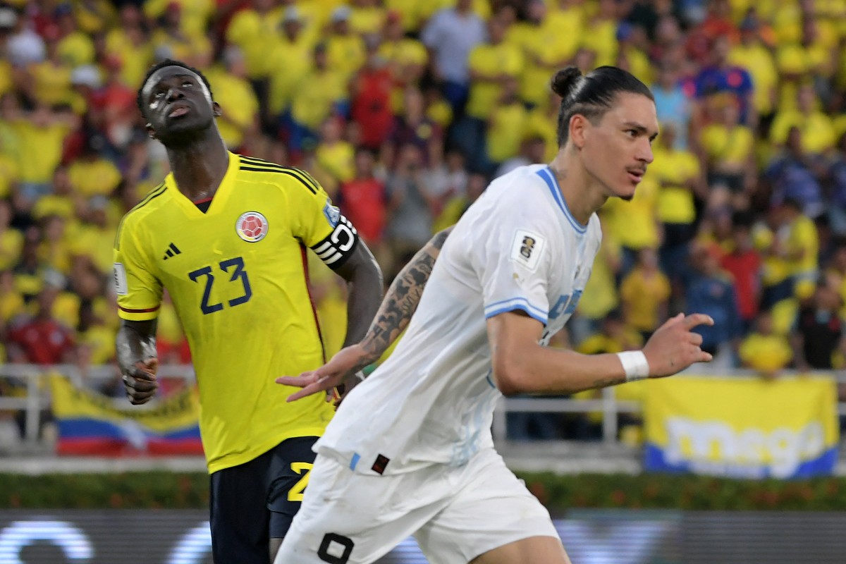 Colombia, Uruguay battle hard to 2-2 stalemate