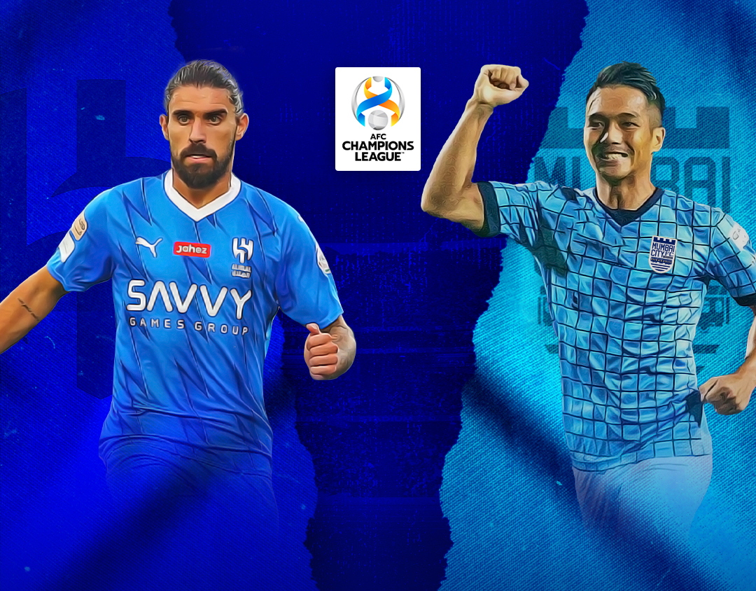 Match #45 of afc champions league banner