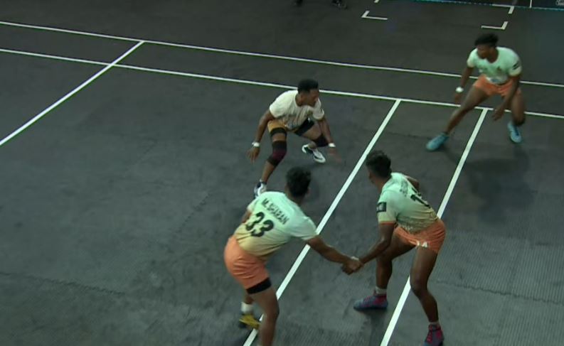 3 Points! Saran Murugan's sensational defense work