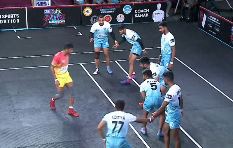 4 Tackle Points! Ankit Singh's early aggression